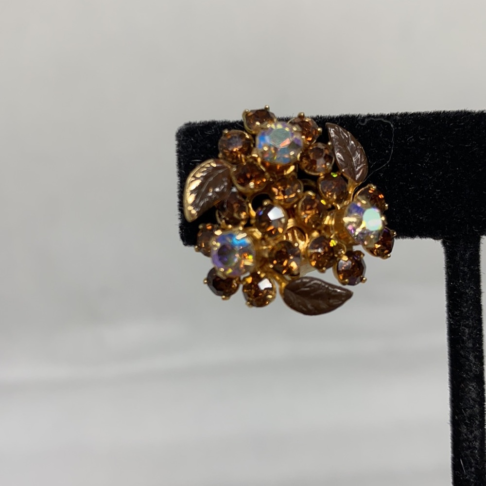 Vintage Weiss-NY clip on earrings - Picture 4 of 8